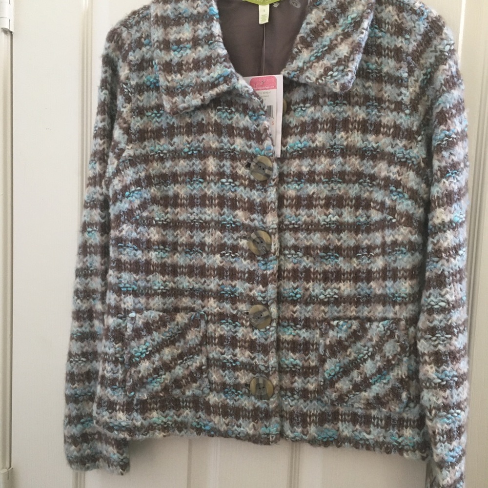 FINAL MARKDOWN Ladies Sigrid Olsen jacket small NWT